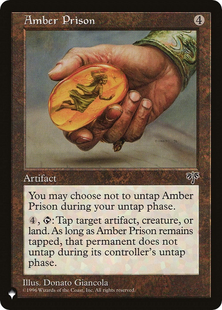 Image for Amber Prison (LIST) - Magic: The Gathering