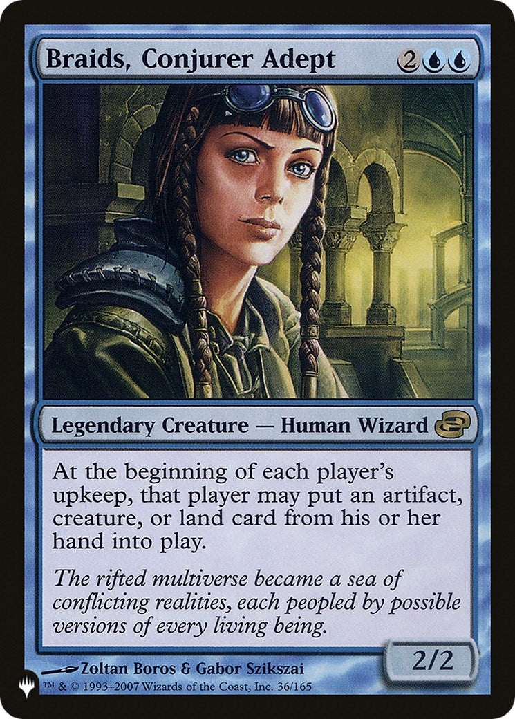 Braids, Conjurer Adept (36/165) (LIST)