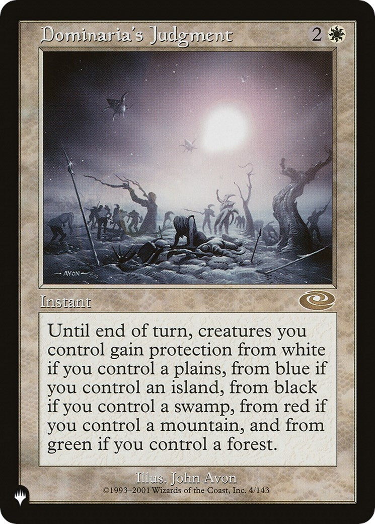 Dominaria's Judgment (4/143) (LIST)