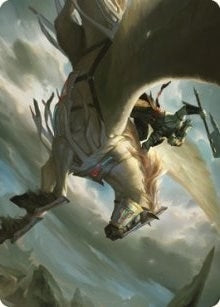Cleaving Skyrider Art Card (5) (ASDMU)