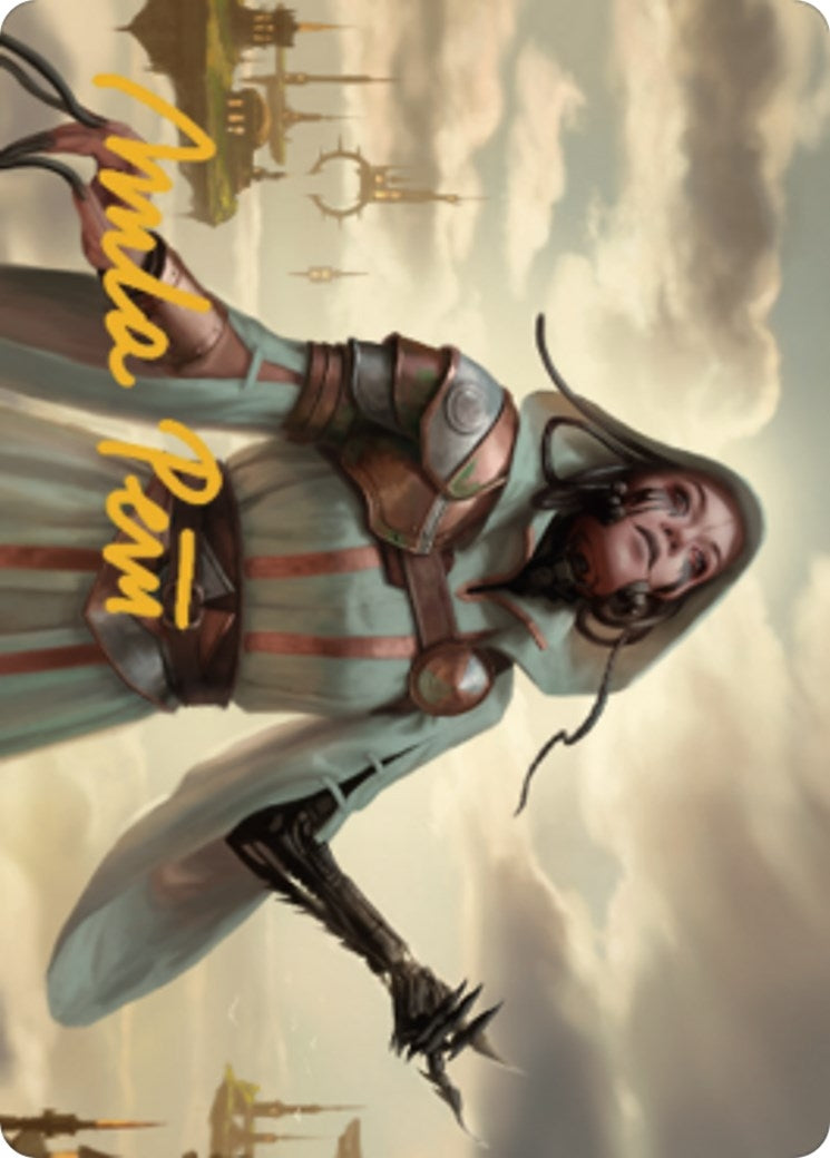 Phyrexian Missionary Art Card (Gold-Stamped Signature) (11) (ASDMU)