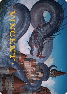 Tolarian Terror Art Card (Gold-Stamped Signature) (18) (ASDMU)