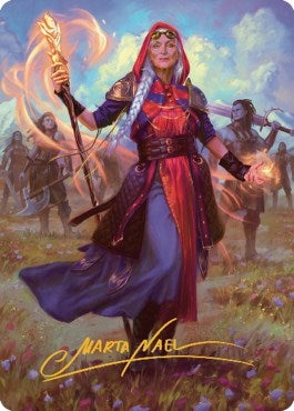 Jaya, Fiery Negotiator Art Card (34/81) (Gold-Stamped Signature) (34) (ASDMU)