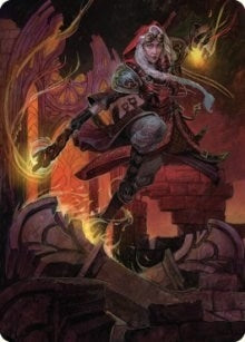 Jaya, Fiery Negotiator Art Card (35/81) (35) (ASDMU)
