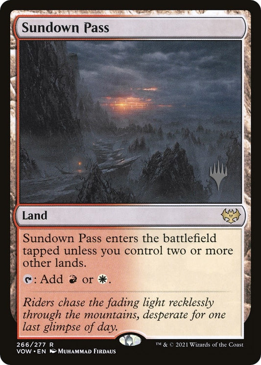 Image for Sundown Pass (266) (PPDMU) - Magic: The Gathering