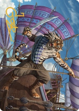 Jedit Ojanen, Mercenary Art Card (Gold-Stamped Signature) (48) (ASDMU)