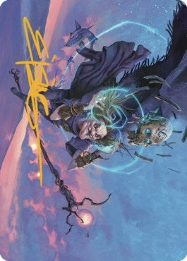 Zur, Eternal Schemer Art Card (56/81) (Gold-Stamped Signature) (56) (ASDMU)