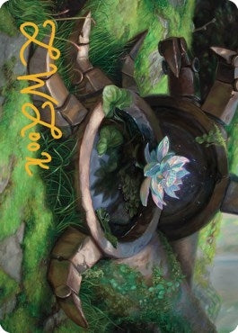 Timeless Lotus Art Card (Gold-Stamped Signature) (57) (ASDMU)
