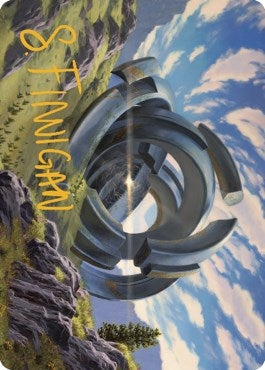 Thran Portal Art Card (Gold-Stamped Signature) (60) (ASDMU)
