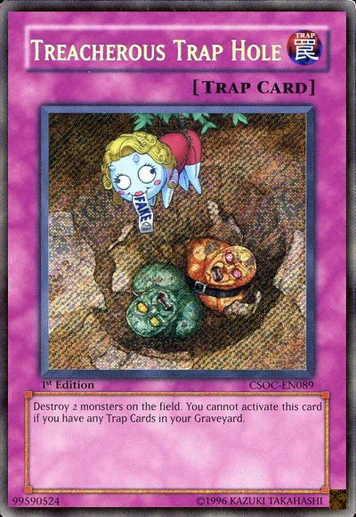 Treacherous Trap Hole (CSOC-EN089) (CSOC)