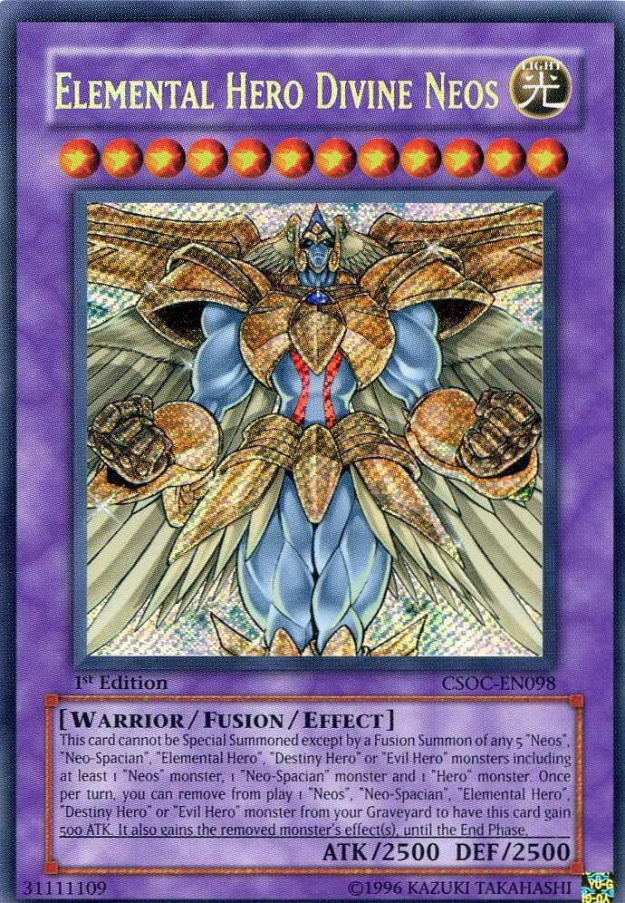 Elemental Hero Divine Neos (CSOC-EN098) (CSOC)