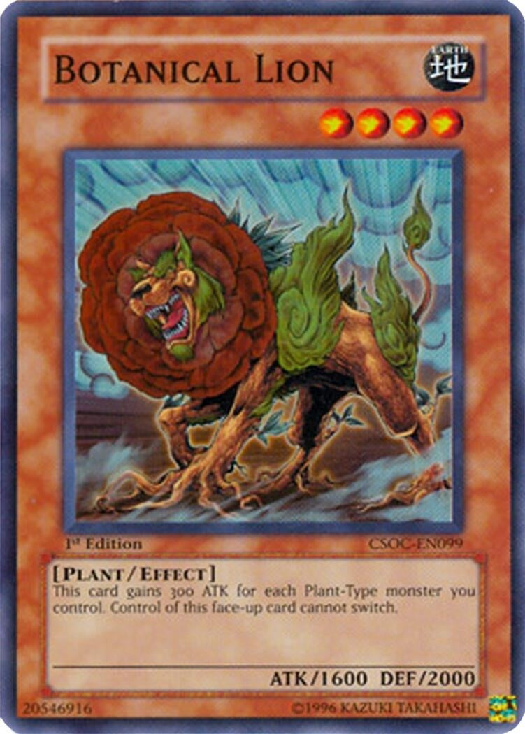 Botanical Lion (CSOC-EN099) (CSOC)
