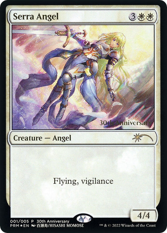 Image for Serra Angel (001) (1) (30A-P) - Magic: The Gathering
