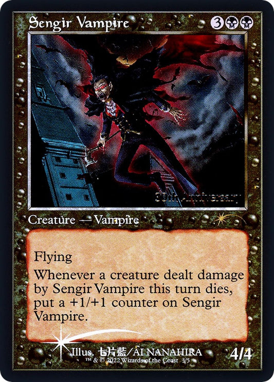 Image for Sengir Vampire (Retro Frame) (3) (30A-P) - Magic: The Gathering