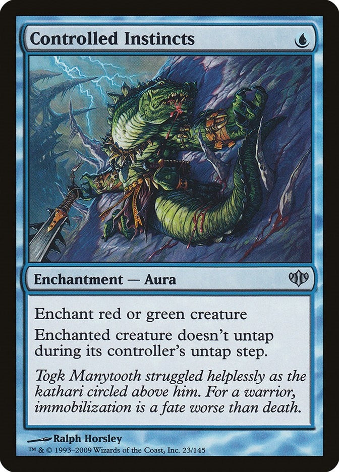 Image for Controlled Instincts (23) (CON) - Magic: The Gathering