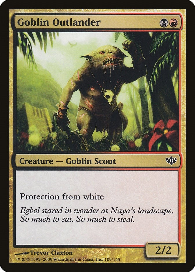 Image for Goblin Outlander (109) (CON) - Magic: The Gathering