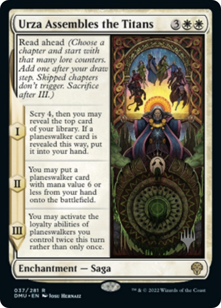 Urza Assembles the Titans (37) (PPDMU)