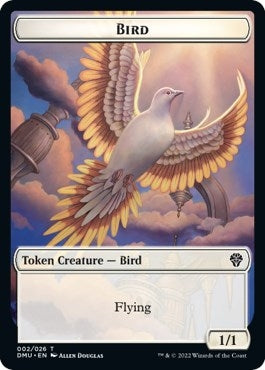 Image for Bird (002) // Ornithopter Double-Sided Token (2 // 22) (DMU) - Magic: The Gathering
