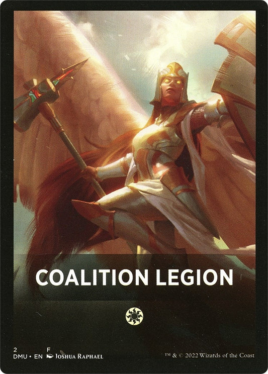 Image for Coalition Legion Theme Card (2) (DMU) - Magic: The Gathering