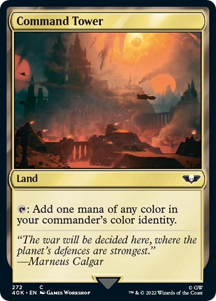 Command Tower (272) (Surge Foil) (272) (40K)