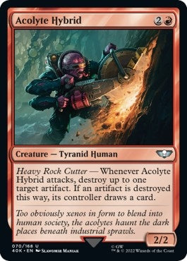 Image for Acolyte Hybrid (Surge Foil) (70) (40K) - Magic: The Gathering