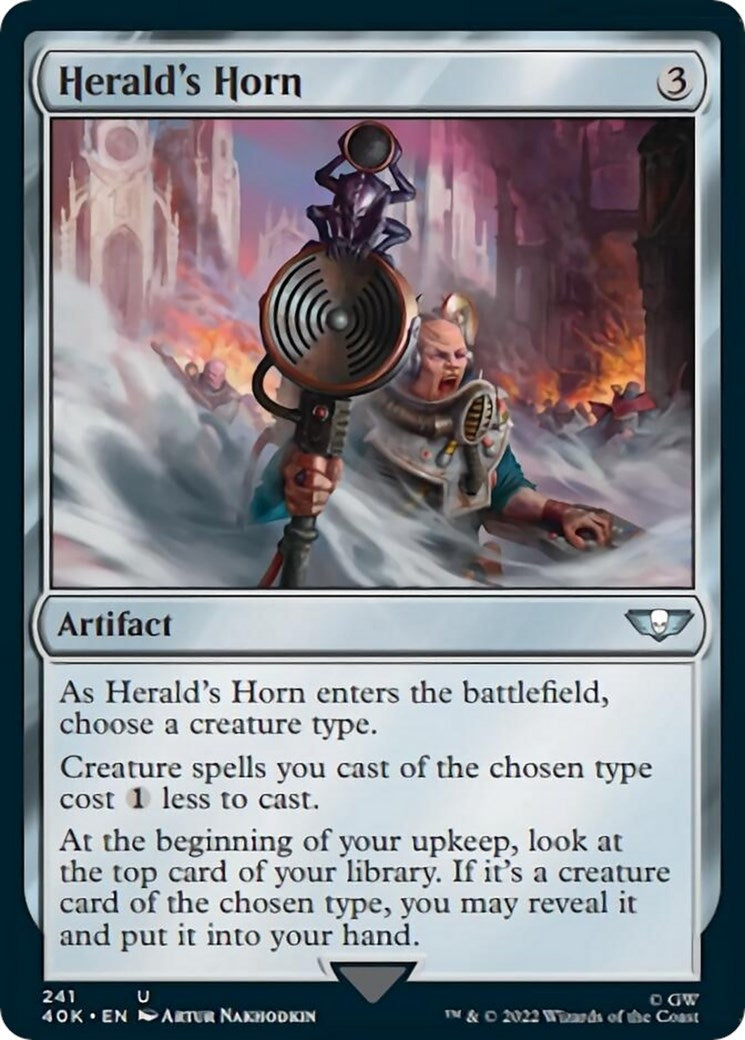 Herald's Horn (Surge Foil) (241) (40K)