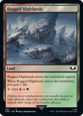 Rugged Highlands (Surge Foil) (292) (40K)