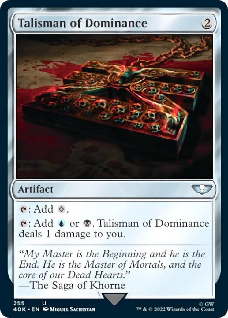 Talisman of Dominance (255) (Surge Foil) (255) (40K)