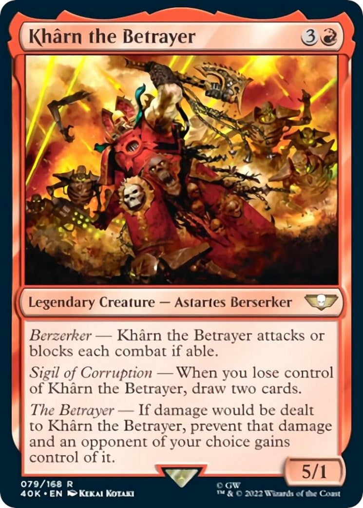 Kharn the Betrayer (79) (40K)
