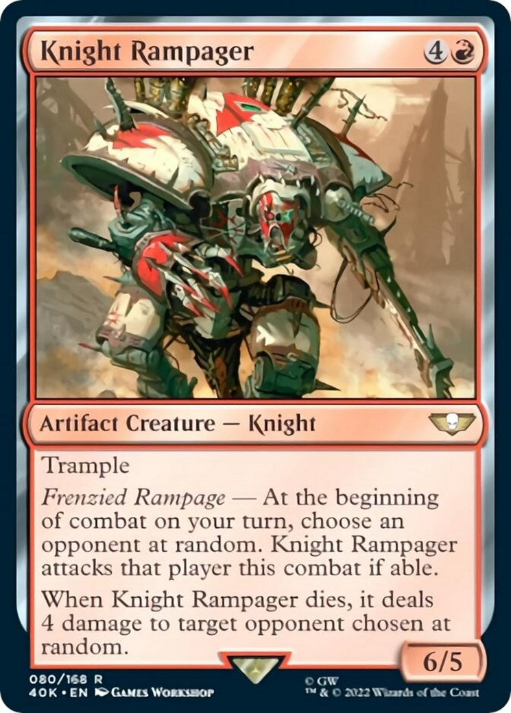 Knight Rampager (80) (40K)