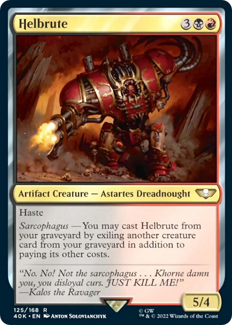 Helbrute (Surge Foil) (125) (40K)