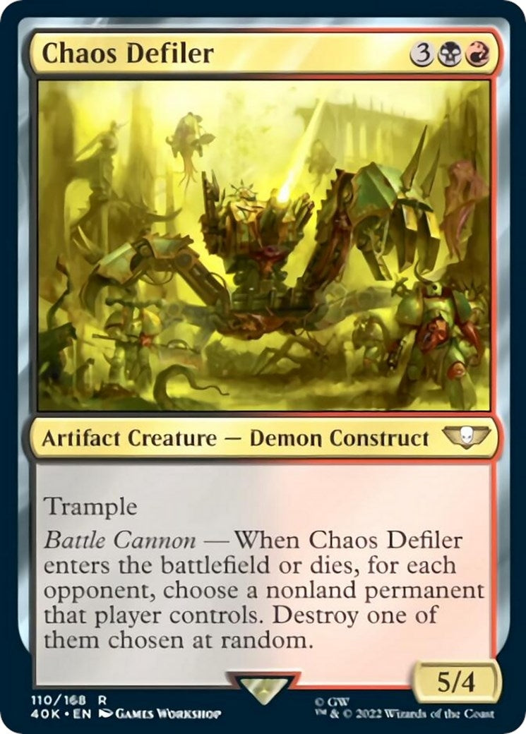 Chaos Defiler (Surge Foil) (110) (40K)