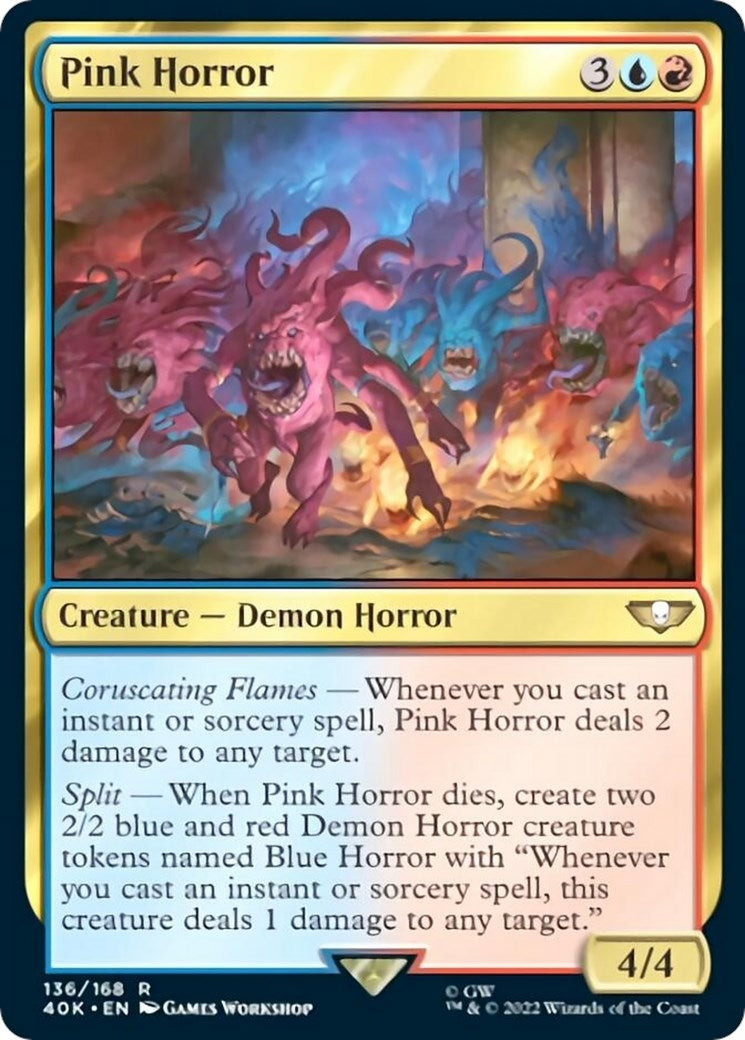 Pink Horror (Surge Foil) (136) (40K)