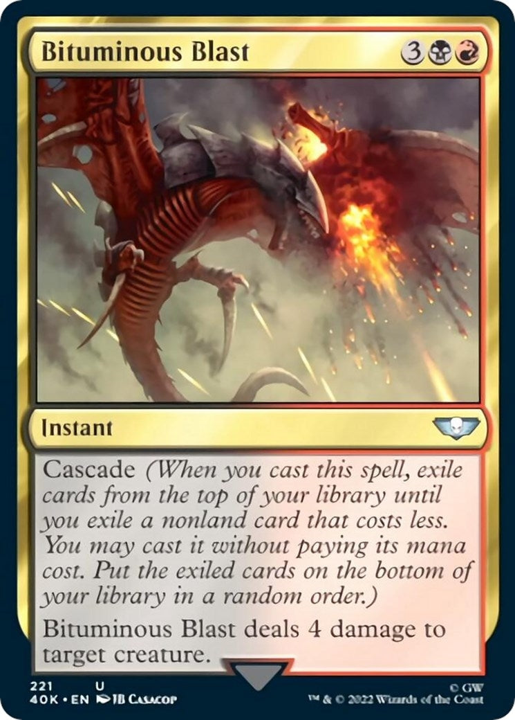Bituminous Blast (Surge Foil) (221) (40K)