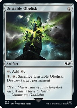 Unstable Obelisk (260) (40K)