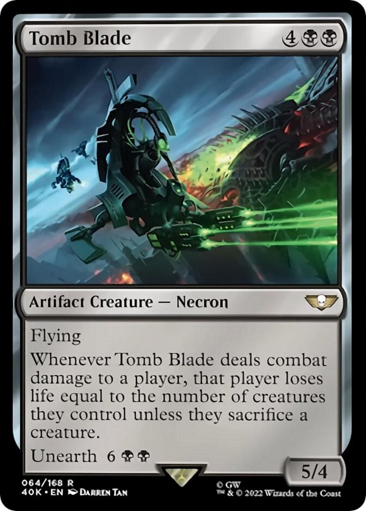 Tomb Blade (Surge Foil) (64) (40K)