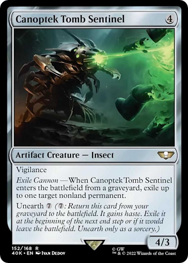 Canoptek Tomb Sentinel (Surge Foil) (152) (40K)