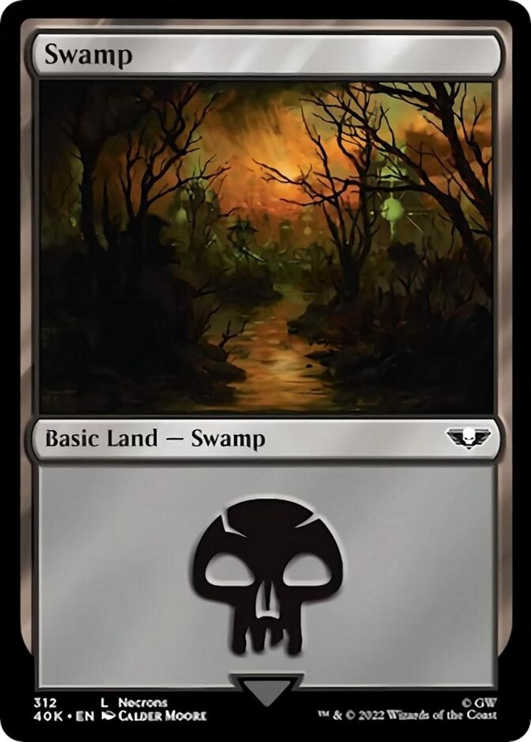Swamp (312) (Surge Foil) (312) (40K)