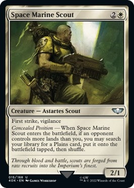 Space Marine Scout (15) (40K)