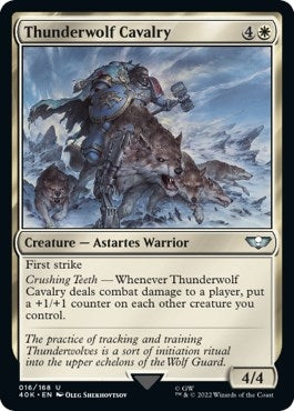 Thunderwolf Cavalry (16) (40K)