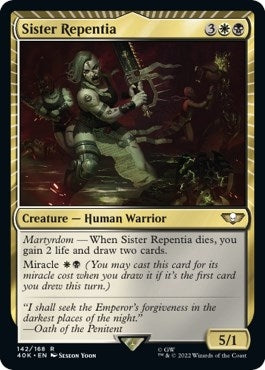 Sister Repentia (Surge Foil) (142) (40K)