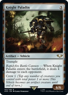 Knight Paladin (Surge Foil) (160) (40K)