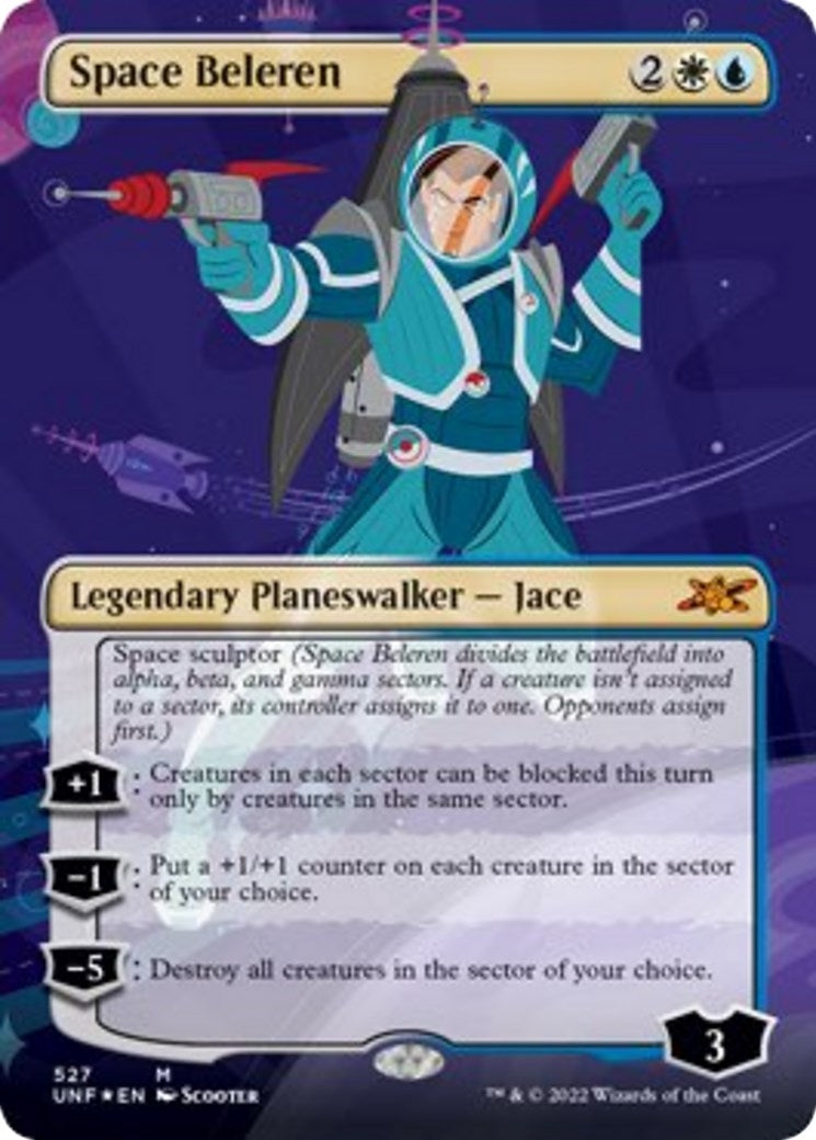 Space Beleren (Borderless) (Galaxy Foil) (527) (UNF)