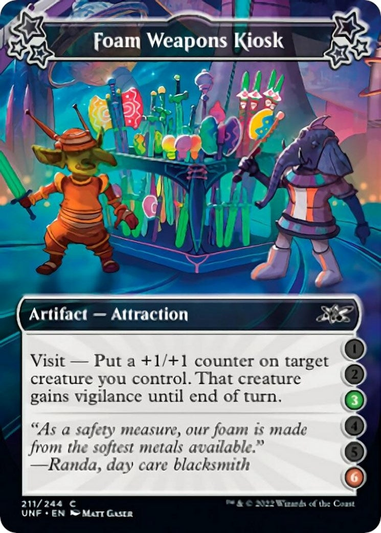 Foam Weapons Kiosk (3-6) (211) (UNF)