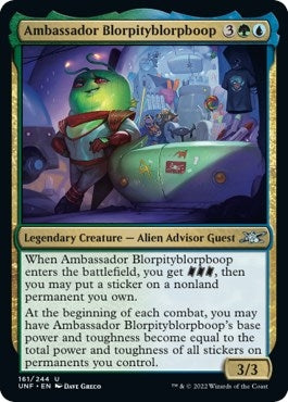 Image for Ambassador Blorpityblorpboop (161) (UNF) - Magic: The Gathering