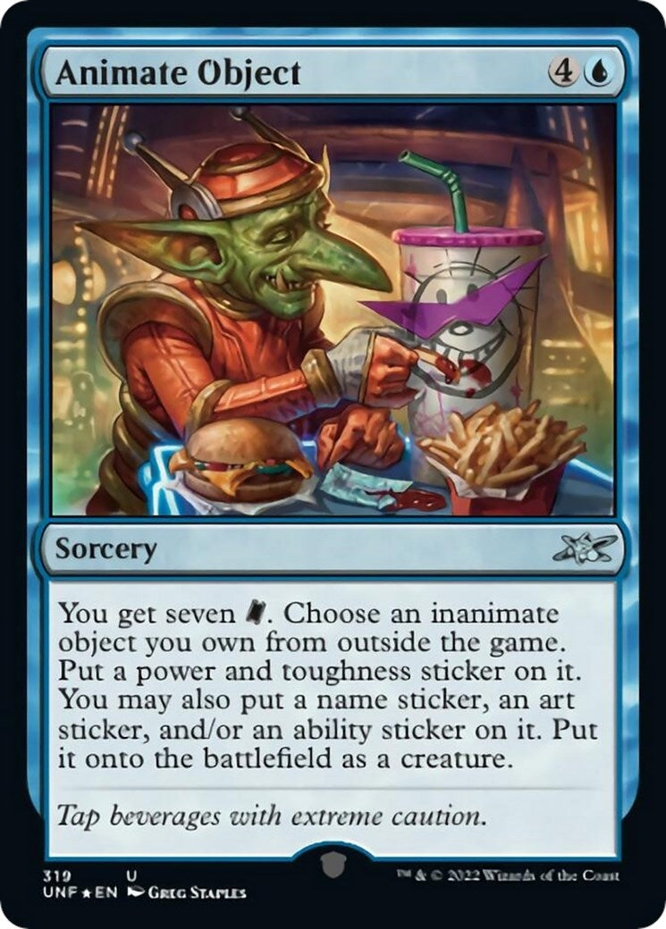 Image for Animate Object (Galaxy Foil) (319) (UNF) - Magic: The Gathering