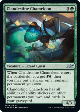 Clandestine Chameleon (134) (UNF)
