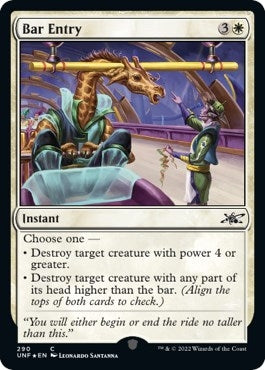 Bar Entry (Galaxy Foil) (290) (UNF)