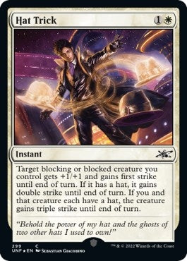 Hat Trick (Galaxy Foil) (299) (UNF)
