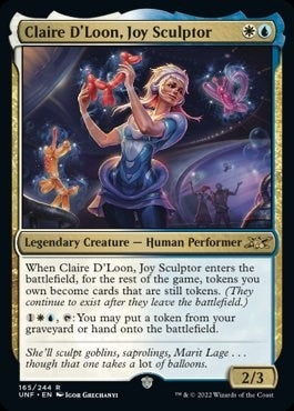 Claire D'Loon, Joy Sculptor (165) (UNF)